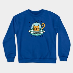 space kitty Crewneck Sweatshirt